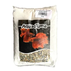 Dekoration til Akvarier og Terrarier Cichlidesand 0,1-0,4 mm. 10 kg Hvid