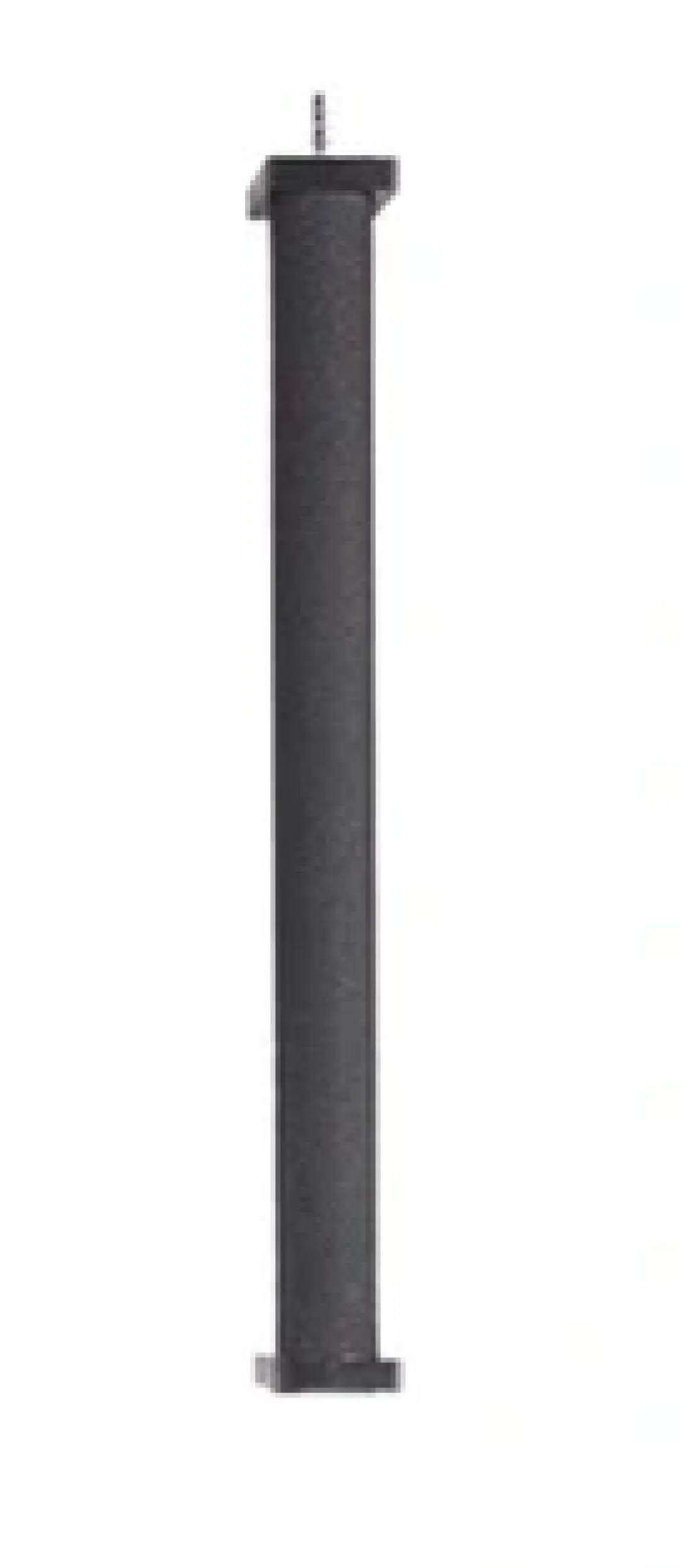 MiniZoo Dae Yang proffesionel Gummi luftsten Sort 50 cm X Ø30