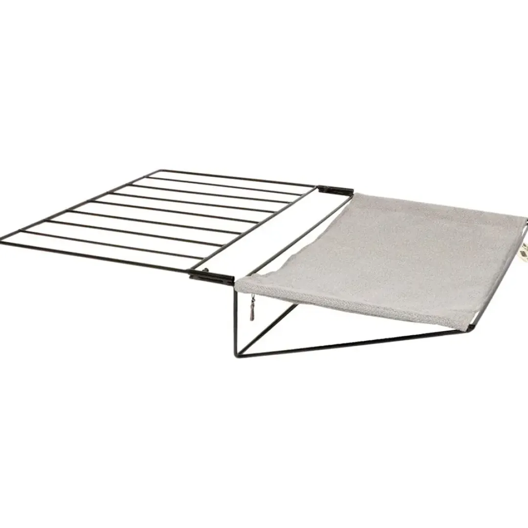 D&D Home D&D CAT OLIVER Radiator Hængekøje 45 cm Grå