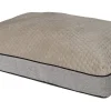 Europet Bernina International B.V. D&D Home Celia ergonomisk hundeseng lille 80 x 60 x 15 cm i taupe