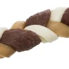 Trixie Denta Fun Flettet Tyggeben 85 g - robust hundesnack med bid i