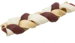 Trixie Denta Fun Flettet Tyggeben 85 g - robust hundesnack med bid i