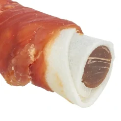 Trixie Denta Fun Tyggerulle med and og kyllingelever 28 cm - lækker hundesnack