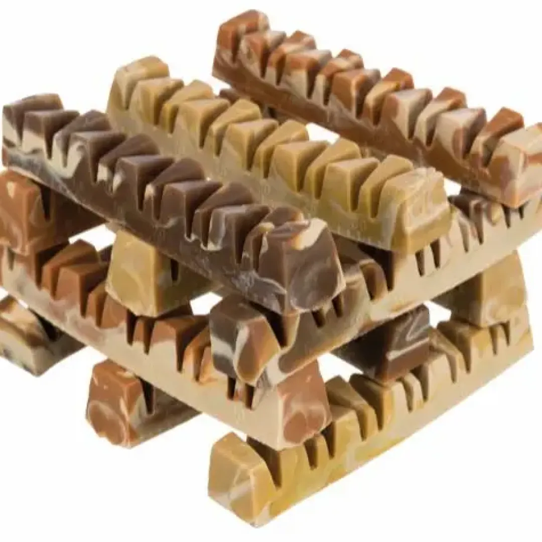 Trixie Denta Fun Veggie Tyggeben 22 cm (vegetabilsk) - stort vegansk tyggeben til hunde