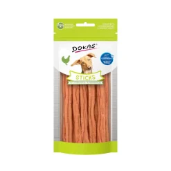Dokas Premium Hunde og Kattesnacks Dokas Bløde hundesnacks med kyllingebryst og hjerte 60 g