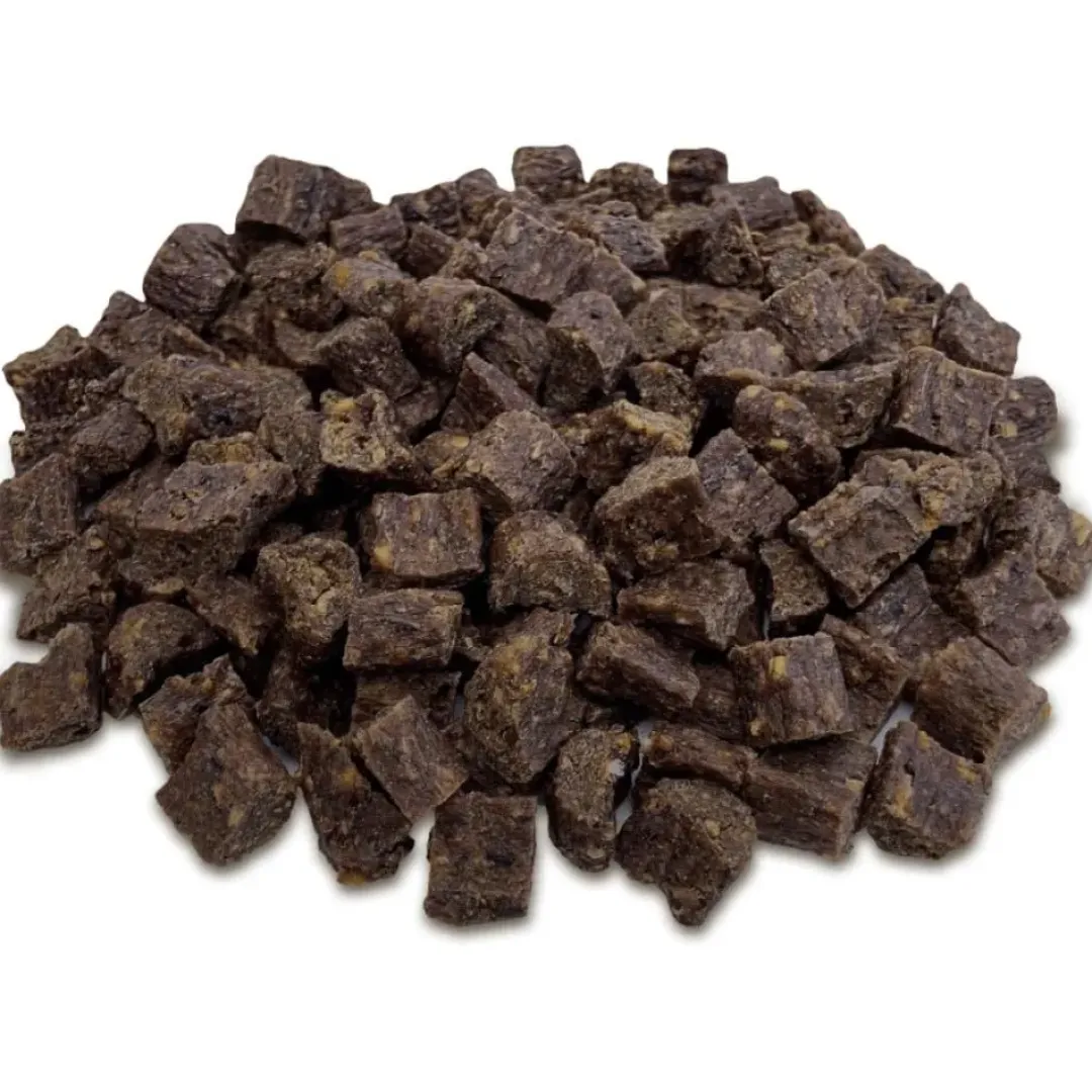 Dokas Premium Hunde og Kattesnacks Dokas Insektgodbidder og Sød kartoffel 100 g - bæredygtige hundesnacks