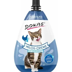 Dokas Premium Hunde og Kattesnacks Dokas Kat Mælkecreme med kyllingebryst 80 Gram