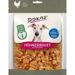 Dokas Premium Hunde og Kattesnacks Dokas Kyllingebryststykker 170 g - rene godbidder