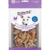 Dokas Premium Hunde og Kattesnacks Dokas Tørret kyllingebryst med fisk 70 g - sunde hundesnacks