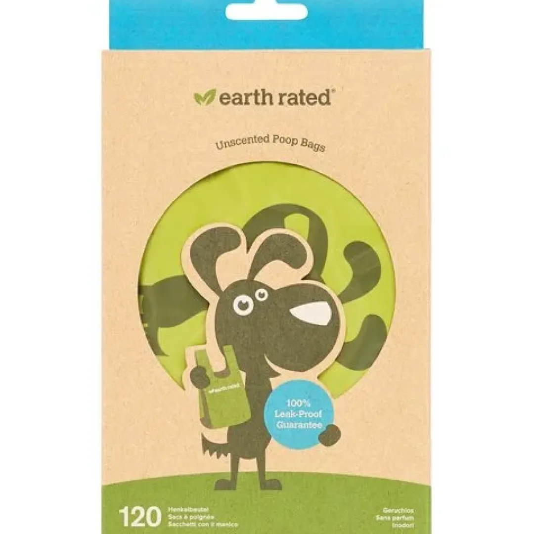 Earth Rated - høm høm poser Earth Rated Øko hømhømposer Unscented 15 stk