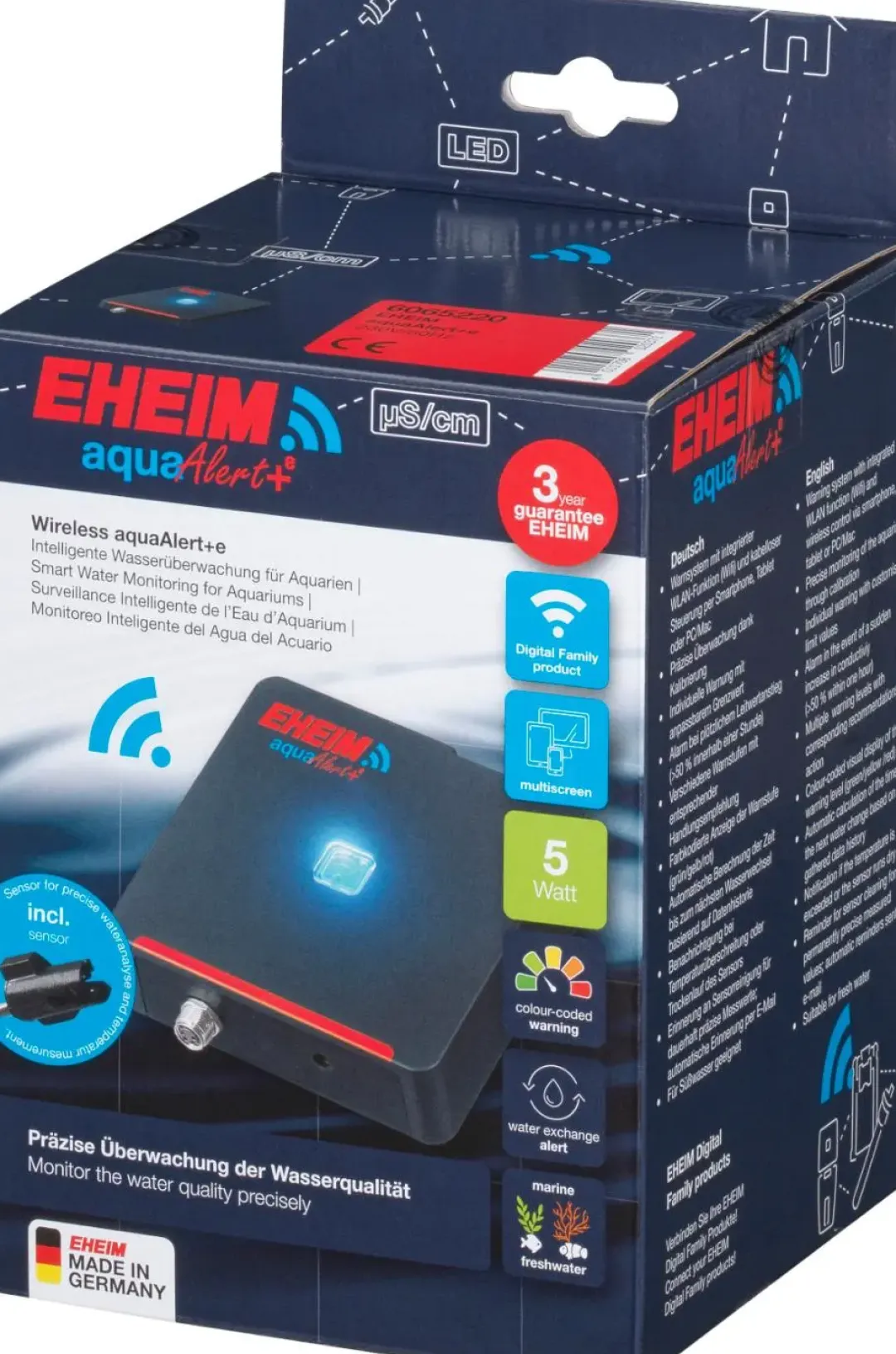 Eheim aquaAlert+e intelligent ledningsevnemåler