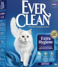 Ever Clean Kattegrus Ever Clean Extra Strong Kattegrus Uparfumeret Extra Hygiene 10 L