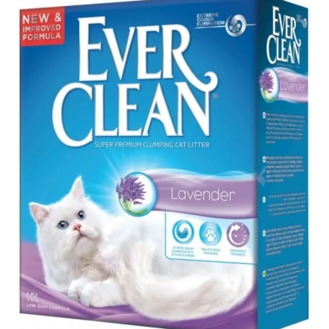 Ever Clean Kattegrus Ever Clean Lavendel Kattegrus 10 L