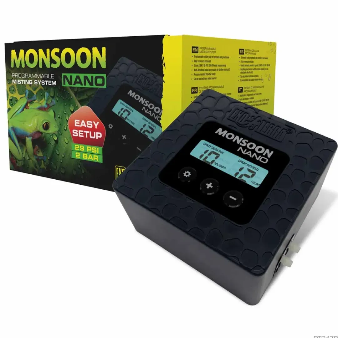 ExoTerra Exo Terra Dimsystem Nano til Monsoon - Fleksibel udvidelse til dit terrarium
