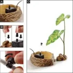 ExoTerra Exo Terra Dripping plante med pumpe stor