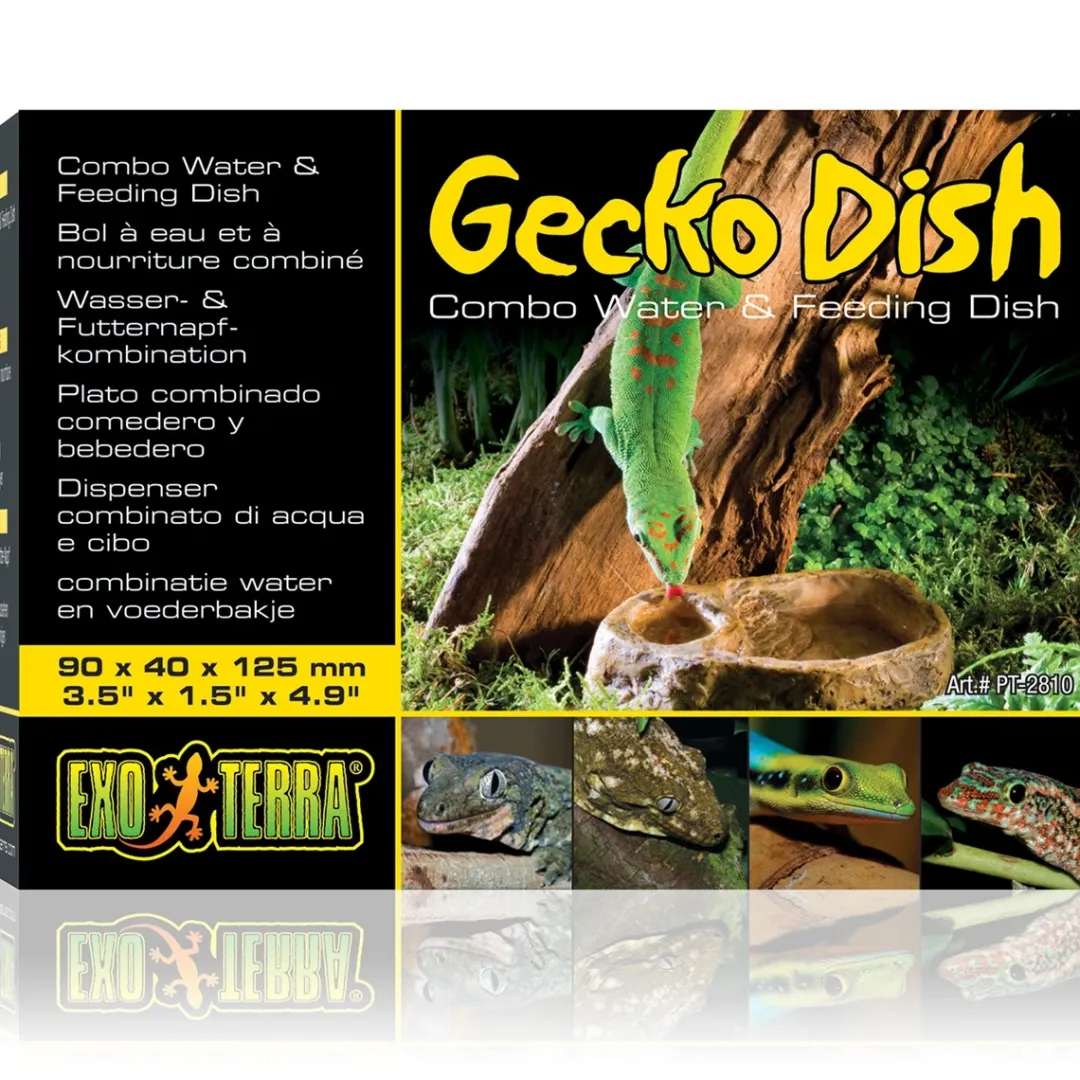ExoTerra Exo Terra Gecko vand og foderskål
