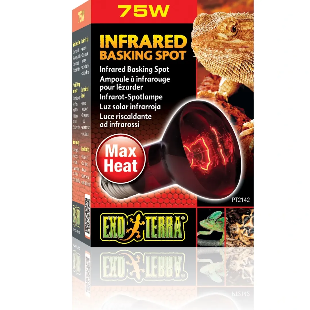 ExoTerra Exo Terra Heat Glo Infrarød spot 75 w