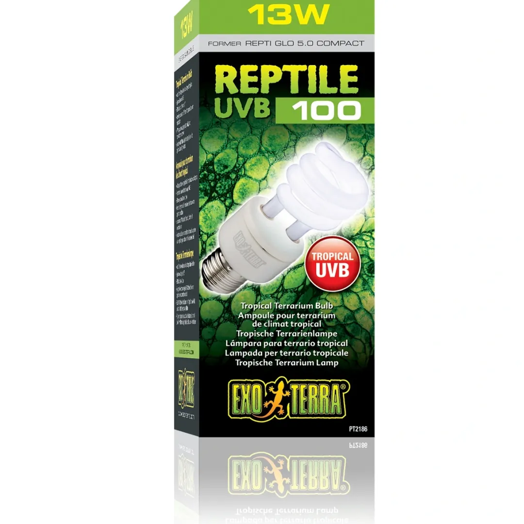 ExoTerra Exo Terra Repti UVB 100 pære 13 w