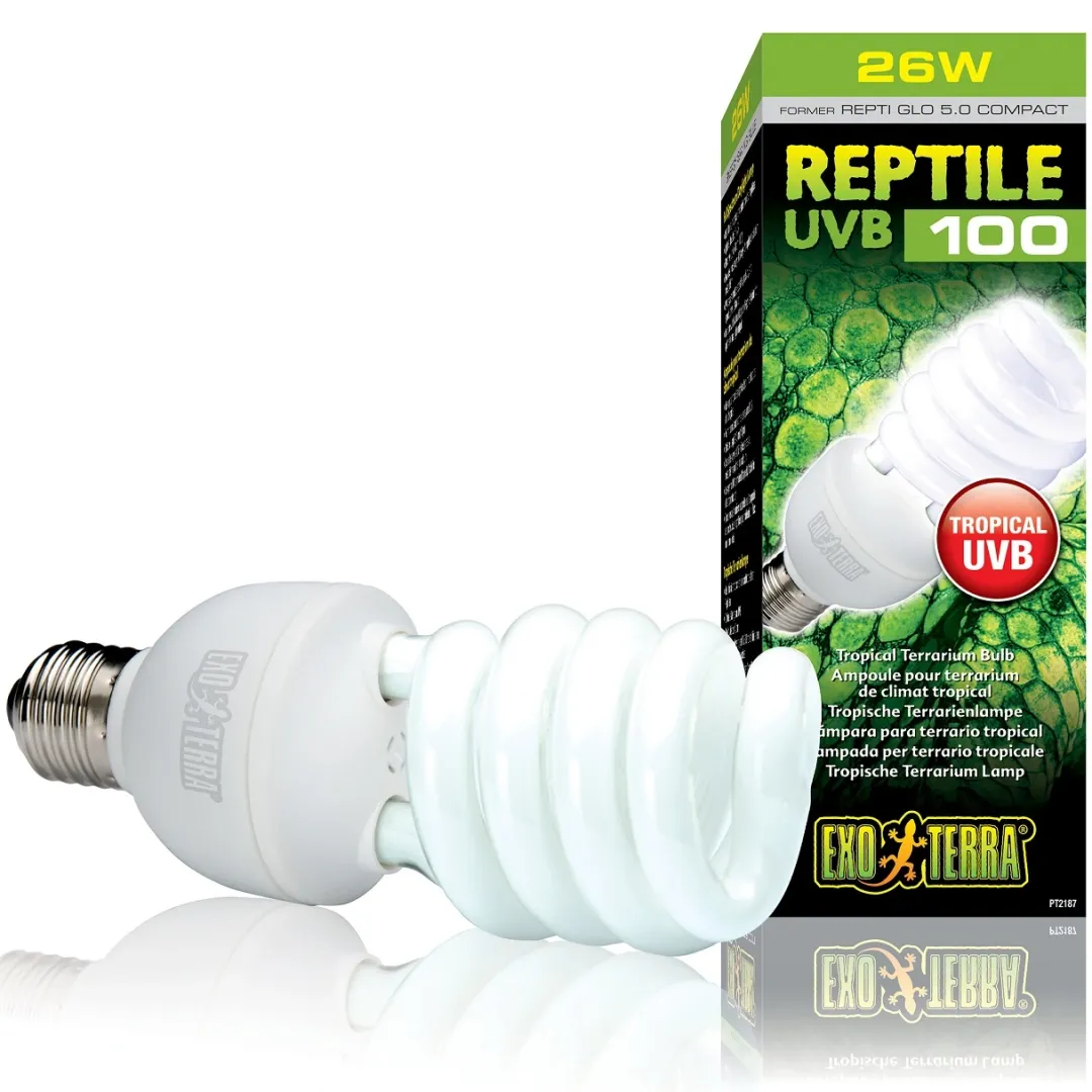 ExoTerra Exo Terra Repti UVB 100 Pære 25 w