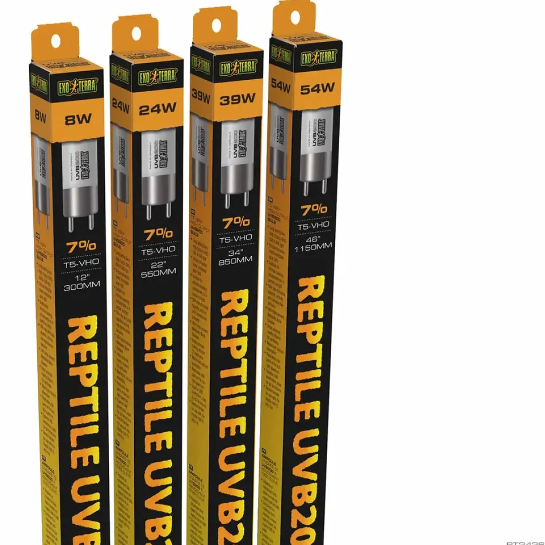 ExoTerra T5 Lysstofrør Reptile UVB200 T5 8W - UVB/UVA til tropiske krybdyr