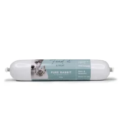 Feed it - Lækre snackpølser Feedit & Treat Pure Rabbit 400 g - naturlig kaninskærepølse til hund og kat