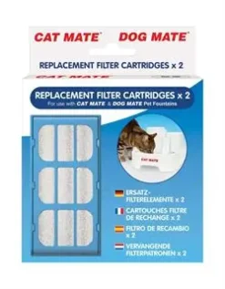 MiniZoo Filter til Cat Mate vandfontæne 335 2 stk