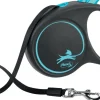 Flexi Hundesnor Flexi Black Design bånd L 5 meter 50 kg blå