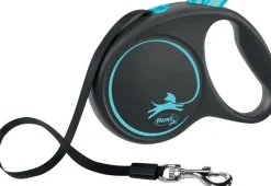 Flexi Hundesnor Flexi Black Design bånd L 5 meter 50 kg blå