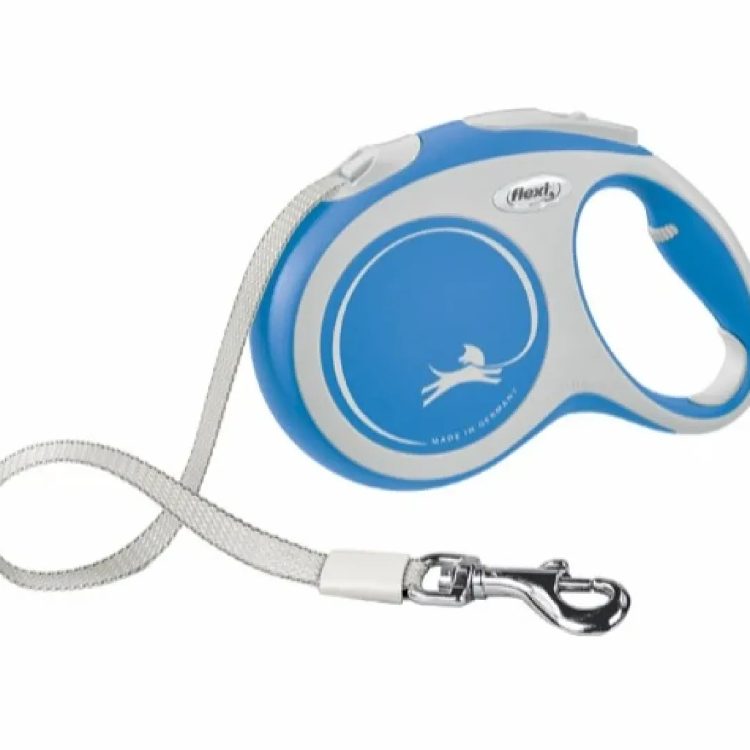 Flexi Hundesnor Flexi New Comfort bånd L 5 meter 50 kg blå