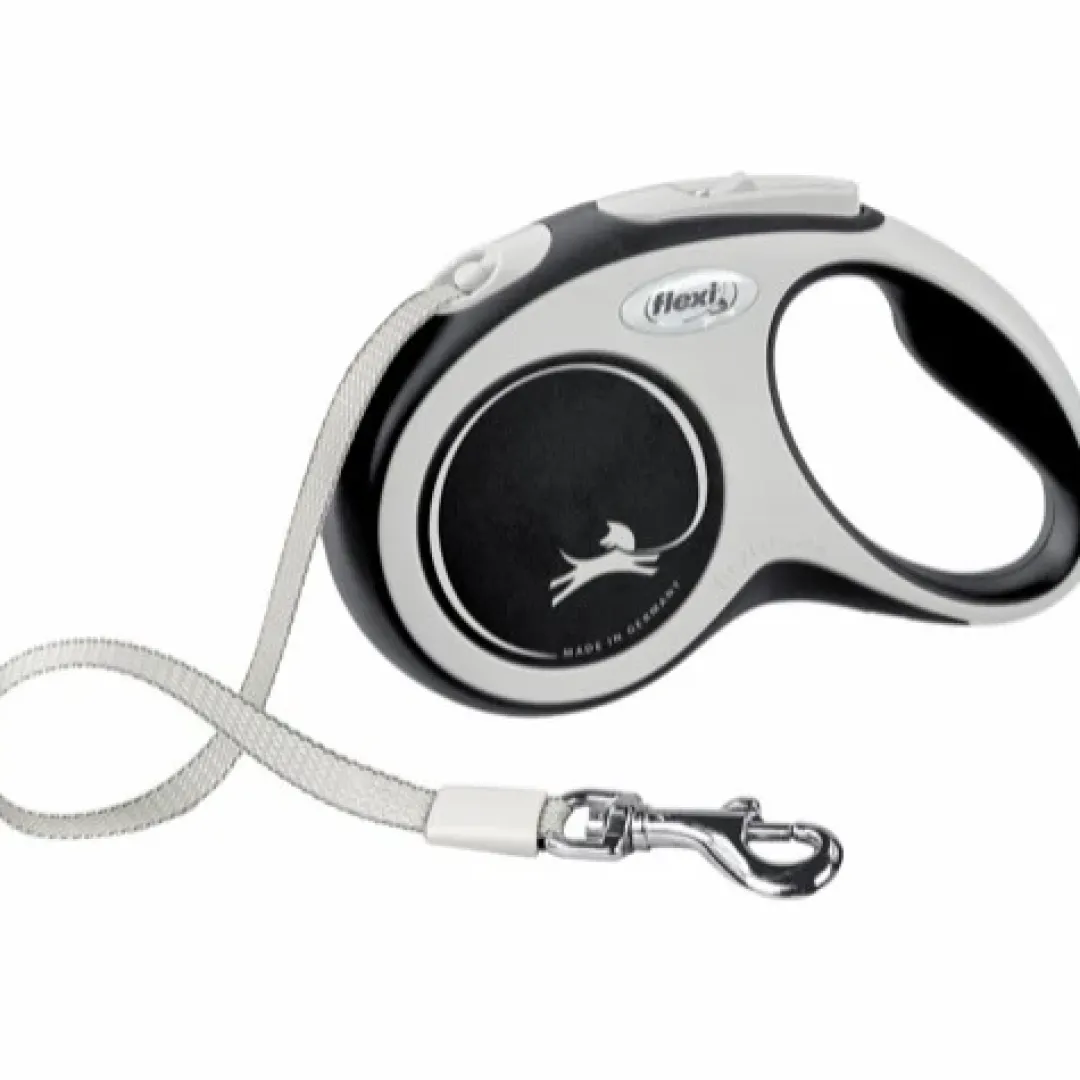 Flexi Hundesnor Flexi New Comfort bånd S 5 m 15 kg sort