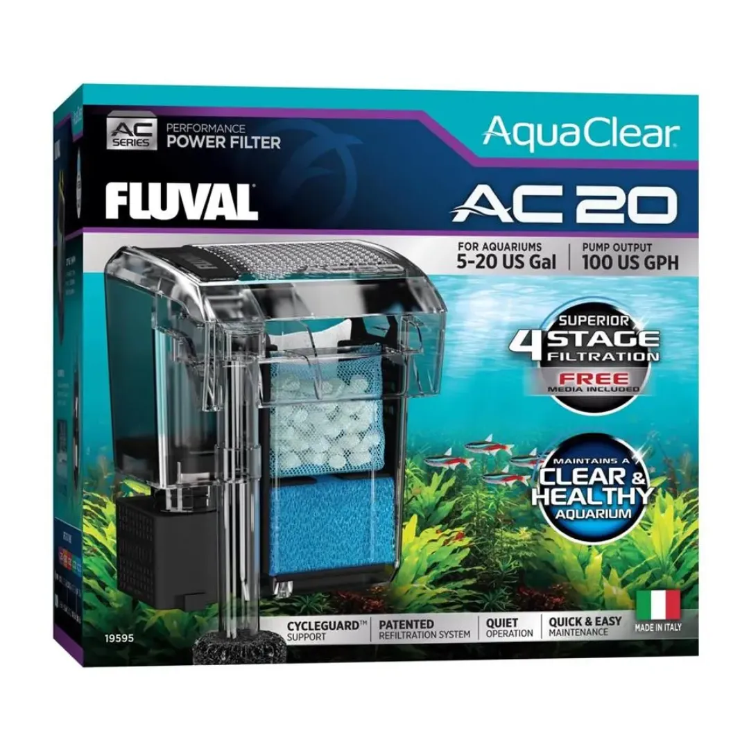 AquaClear Fluval Hængefilter AC 20 (Fluval Edge)