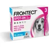 Frontline Frontect spot on 3 x 2 ml til hunde 10-20 kg - effektiv beskyttelse mod parasitter
