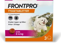 Frontline FRONTPRO 11,3 mg tyggetabletter 2-4 kg