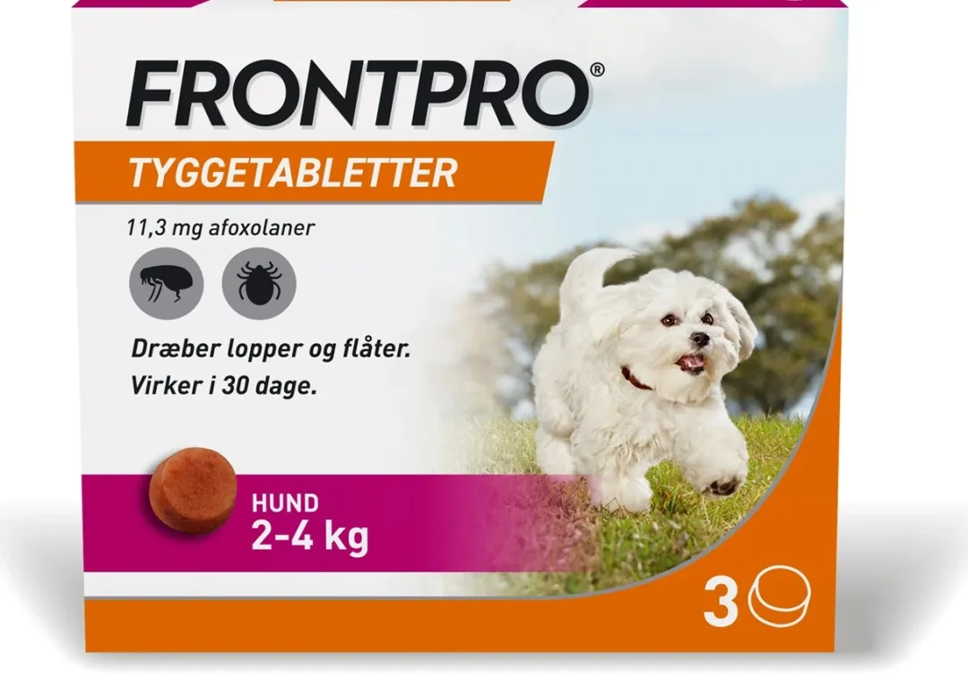 Frontline FRONTPRO 11,3 mg tyggetabletter 2-4 kg