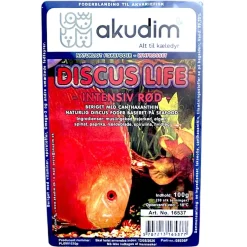 Frostfoder til Akvariefisk Frostfoder Ak Discus Life Intensiv Rød 100 g
