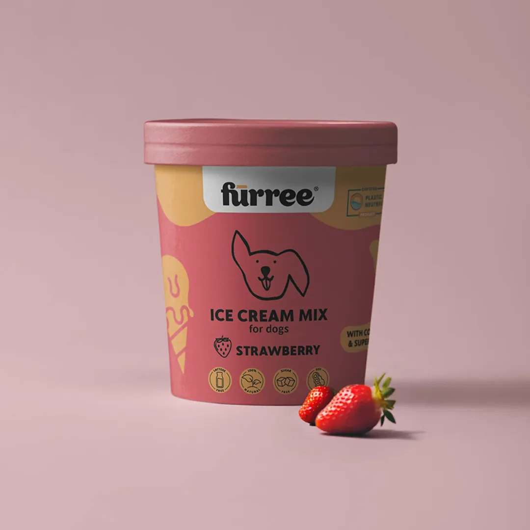 MiniZoo FÜRREE Icecream med Jordbær