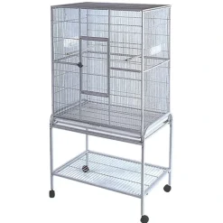 FOP Pet Products Fuglebur Gd Rival inkl bord med hjul 81x54x157 cm
