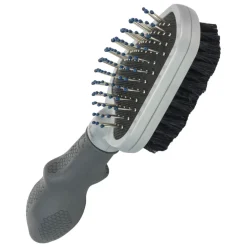 FURminator stor dobbeltbørste grå