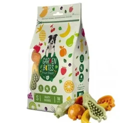 Duvo Garden Bites Fruity Friends Mix 7 cm 18 stk (vegetabilsk) - små hundesnacks
