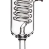 Blau - Aquaristic Glas CO2 Diffuser med spiral bubble tæller M
