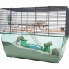 MiniZoo Habitat XL 70x37x56 blå wire