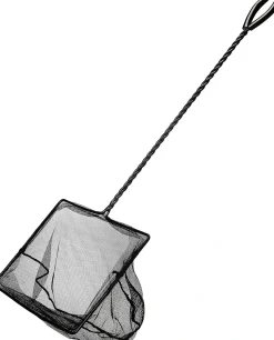 Hagen Fiskenet grovmasket 15 cm Sort