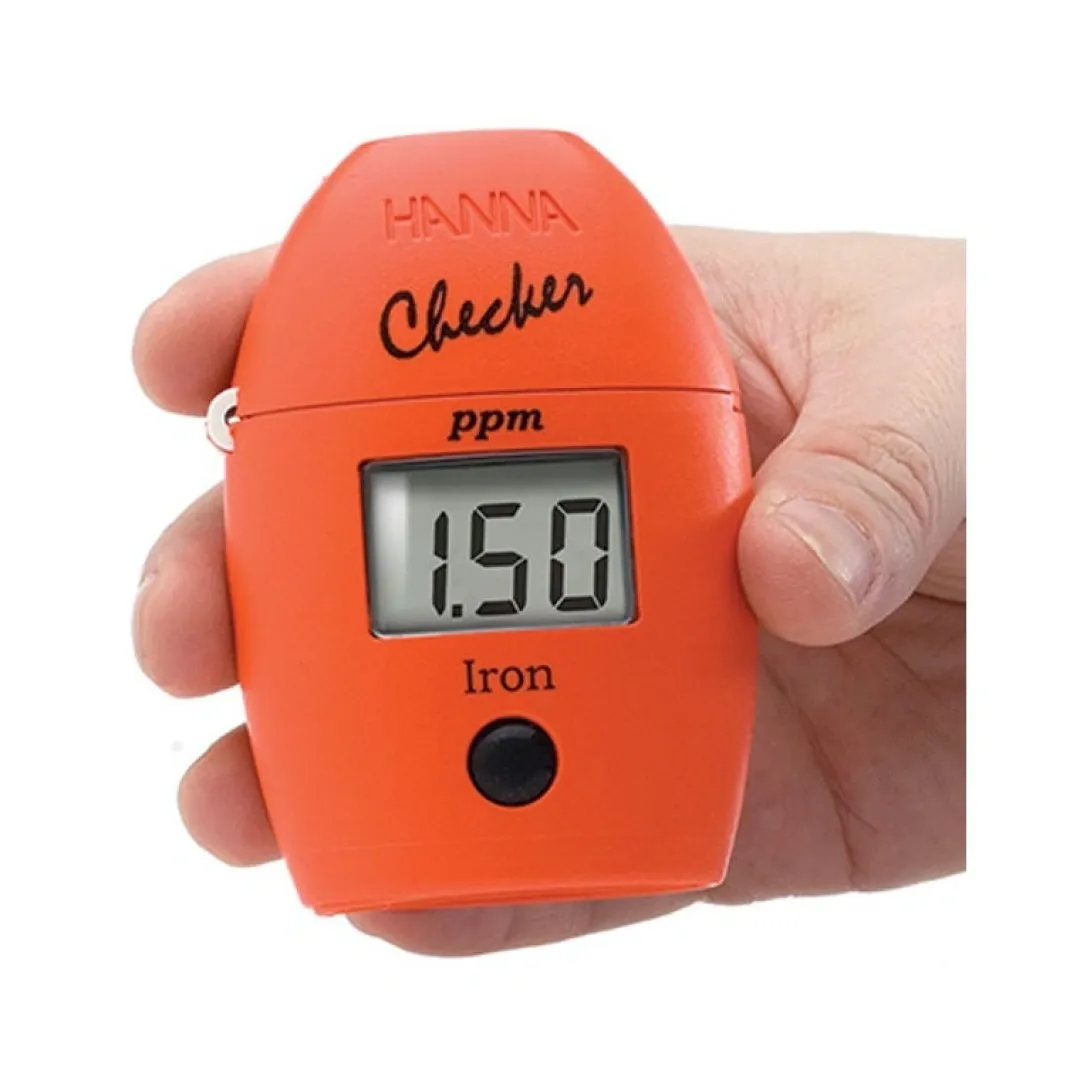 Hanna Instruments Hanna Checker HC HI721 til Jern (Fe) niveauer i ferskvand (0,00 til 5,00 mg/l)