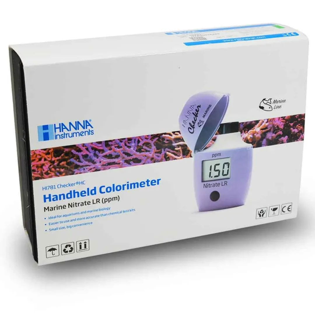 Hanna Instruments Hanna Checker HC HI781 til nitrat i saltvand, ultralavt indhold uden kemikalier