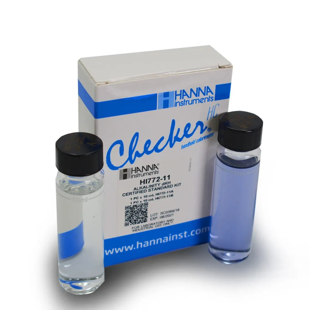 Hanna Instruments Hanna Kalibreringstandard HI772-11 til Hanna Checker HI772 Alkalinitet (Kh)