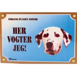 MiniZoo Her vogter jeg skilt med Dalmatiner