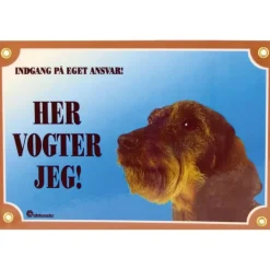 MiniZoo Her vogter jeg skilt med Ruhåret Gravhund