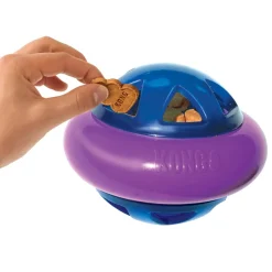 Kong Hopz Ball Large - aktiveringslegetøj til hunde