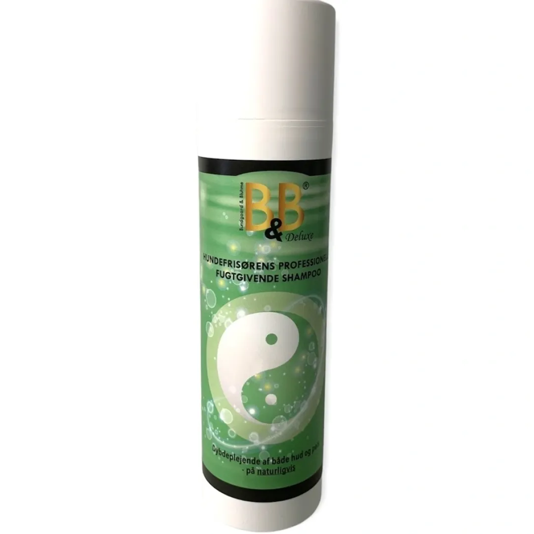 B&B Økologisk Hundeshampoo Hundefrisørens professionelle fugtgivende shampoo 200 ml