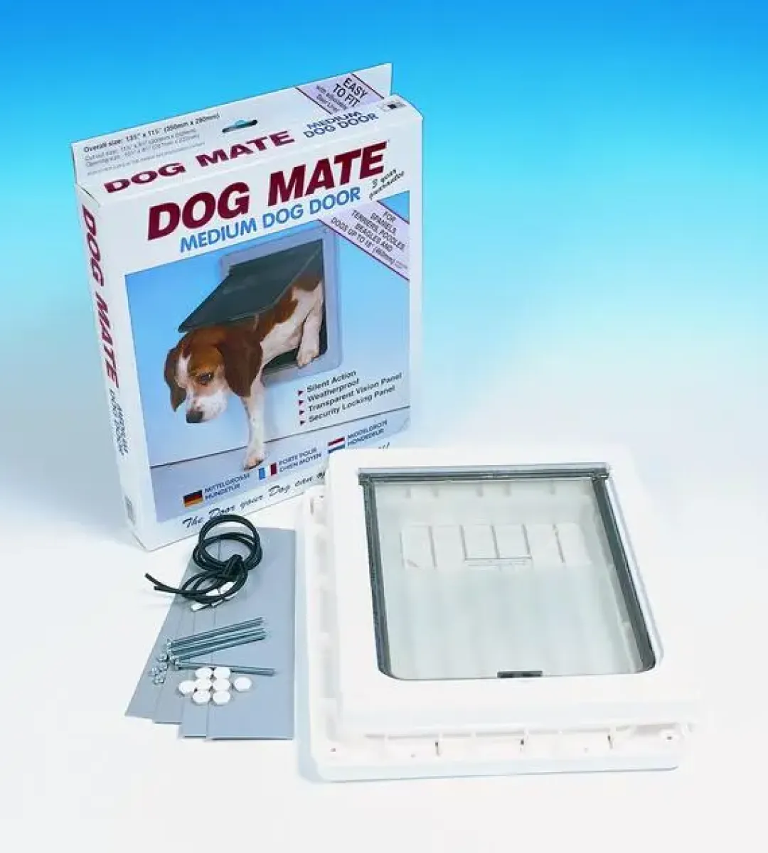 MiniZoo Hundelem mellem Dog Mate hvid